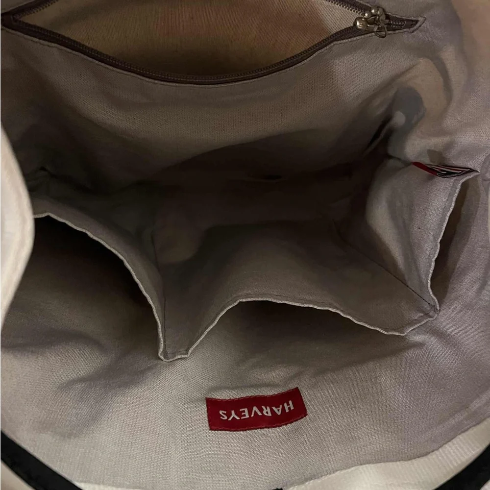 Harveys medium BERKLEY backpack no HANGTAG ERA root beer liner - Picture 3 of 3